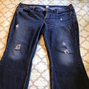 Silver Jeans Eden Flare Size 20